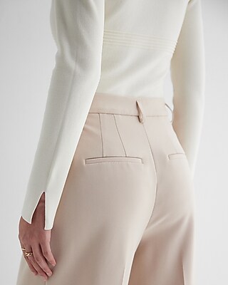 Padded Shoulder Deep V-Neck Sweater Bodysuit - image 3