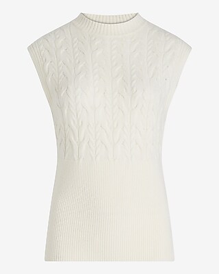 CABLE MOCK SLEEVELESS PO SST 9613630:SWAN:S