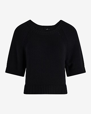 Crew Neck Short Sleeve Sweater - image 5