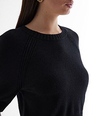 Crew Neck Short Sleeve Sweater - image 2