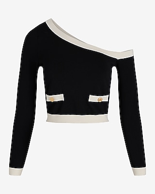 TIPPED ASYM LS SILKY PO 9613681:PITCH BLACK:L
