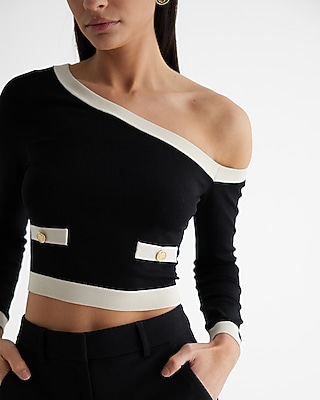 TIPPED ASYM LS SILKY PO 9613681:PITCH BLACK:L