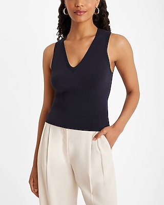 トップス 05AW THE HIGH STREETS U-Neck Tank top Kurt High-Neck Tank