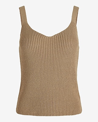 V-Neck Sweater Cami