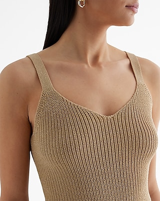 V-Neck Sweater Cami