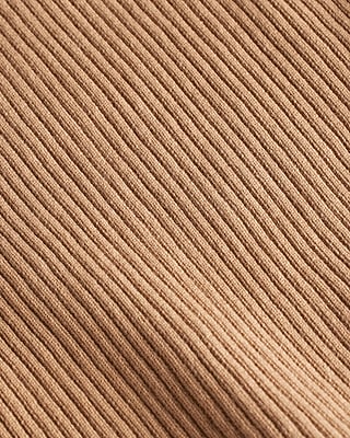 Ribbed Strapless Sweater Tube Top