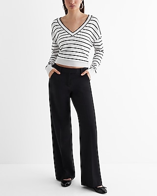 Reversible Striped Silky Soft Sweater