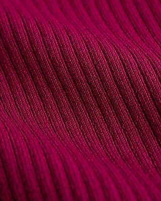 Silky Soft Fitted Ribbed Double V-Neck Sweater