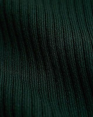 Silky Soft Fitted Ribbed Double V-Neck Sweater