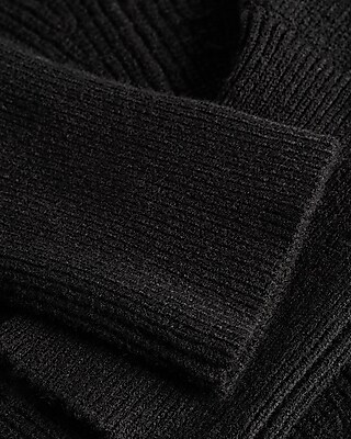 Ribbed V-Neck Banded Bottom SoHo Sweater