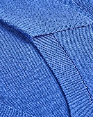 Silky Soft Fitted V-Neck Polo Sweater Tank