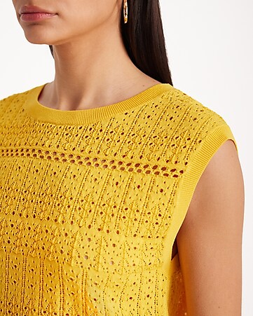 Women's Yellow Tops- Shirts, Blouses and Tees - Express