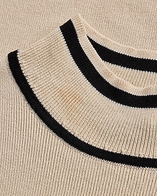 Silky Soft Fitted Ribbed Mock Neck Sweater Tank