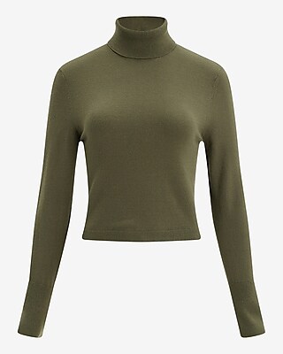 Turtleneck Cropped Sweater
