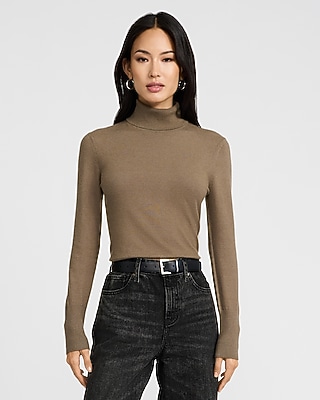 Airy Soft Turtleneck Cropped Sweater