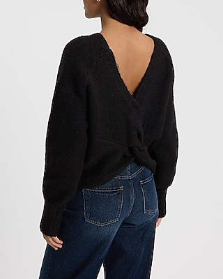 Reversible Twist Sweater