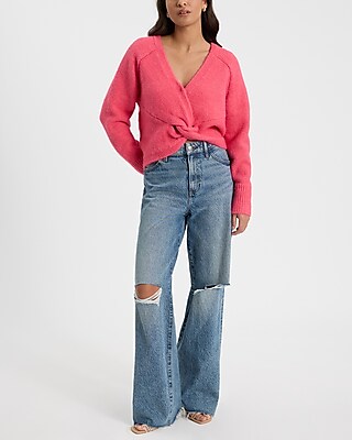 Reversible Twist Sweater