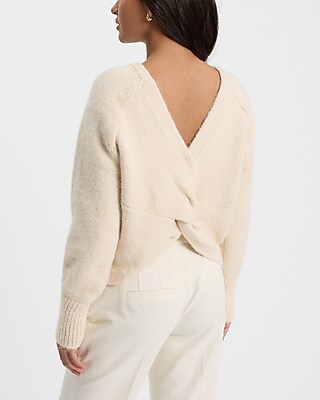 Reversible Twist Sweater | Express