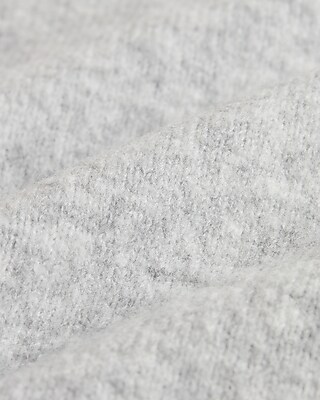 Crew Neck Short Puff Sleeve Sweater