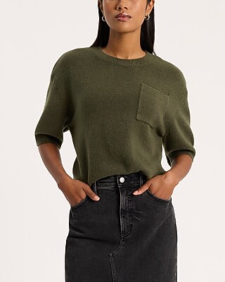 タグ付き未使用　Short Sleeve Knit Pullover 06427118802-p.jpg?ts=1755185590604