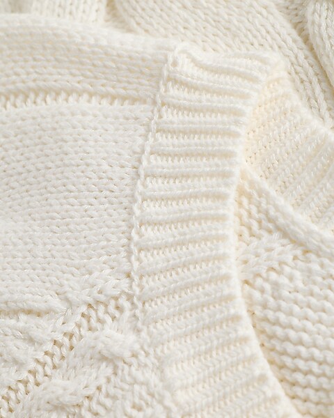 Cable Knit Crew Neck Sweater | Express Cable Knit Crew Neck Sweater | Express