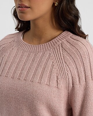 Crew Neck Raglan Sweater - image 2