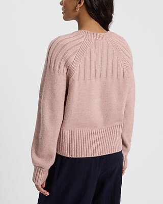 Crew Neck Raglan Sweater - image 3