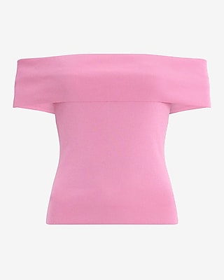 Off The Shoulder Short Sleeve Sweater