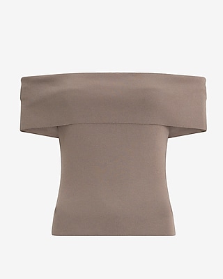 Off The Shoulder Short Sleeve Sweater