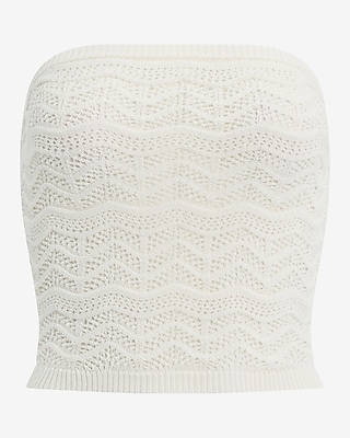 Crochet Sweater Tube Top