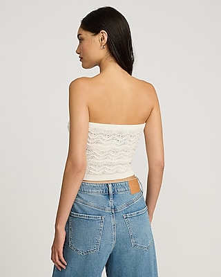 Crochet Sweater Tube Top