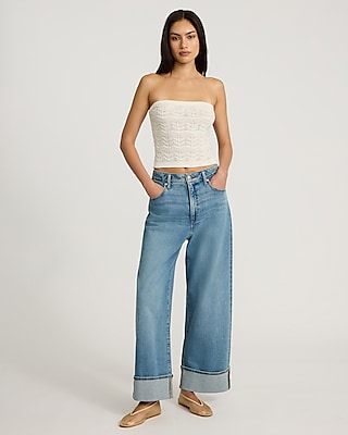 Crochet Sweater Tube Top