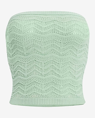 Crochet Sweater Tube Top | Express