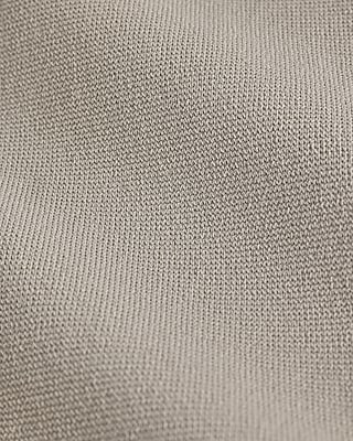 Crepe Knit Body Contour Mock Neck Sweater Bodysuit