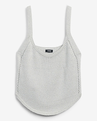 Shine Scoop Neck Sweater Cami