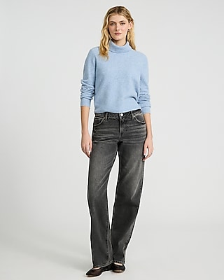 Merino-Blend Turtleneck Sweater