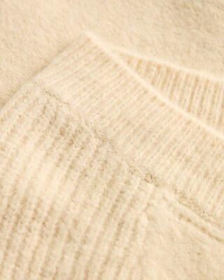 Mix Stitch V-Neck Banded Bottom SoHo Sweater