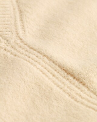 Mix Stitch V-Neck Banded Bottom SoHo Sweater