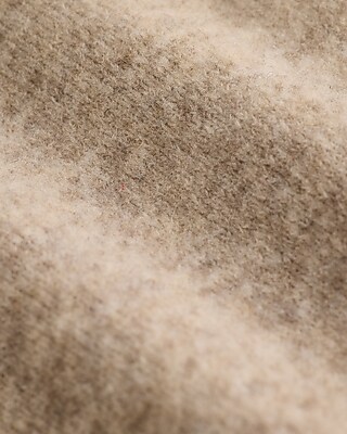 Merino-Blend Mock Neck Sweater