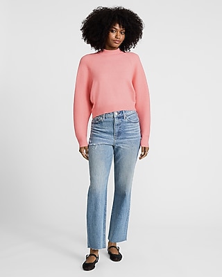 Cloud Soft Mock Neck Sweater