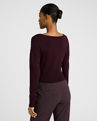 Lightweight Boat Neck Sweater - image 2