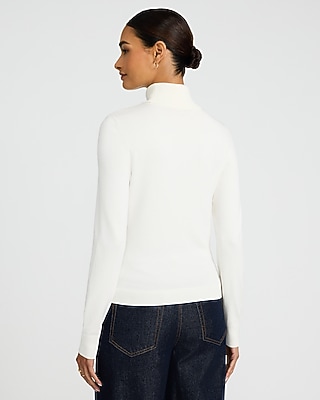 Silky Soft Fitted Turtleneck Sweater