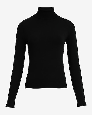 Silky Soft Fitted Turtleneck Sweater