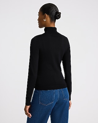 Silky Soft Fitted Turtleneck Sweater