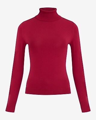 Silky Soft Fitted Turtleneck Sweater