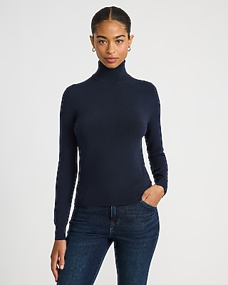Fitted Turtleneck Sweater Silky Soft