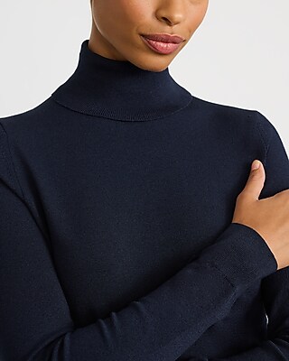 Fitted Turtleneck Sweater Silky Soft
