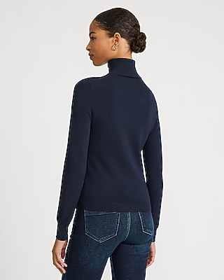 Fitted Turtleneck Sweater Silky Soft