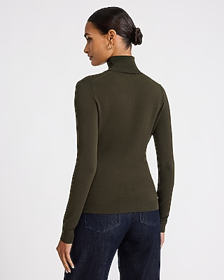 Fitted Turtleneck Sweater Silky Soft
