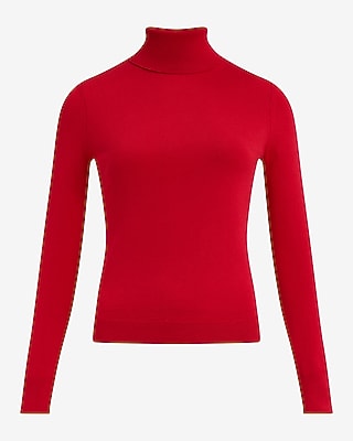 Silky Soft Fitted Turtleneck Sweater